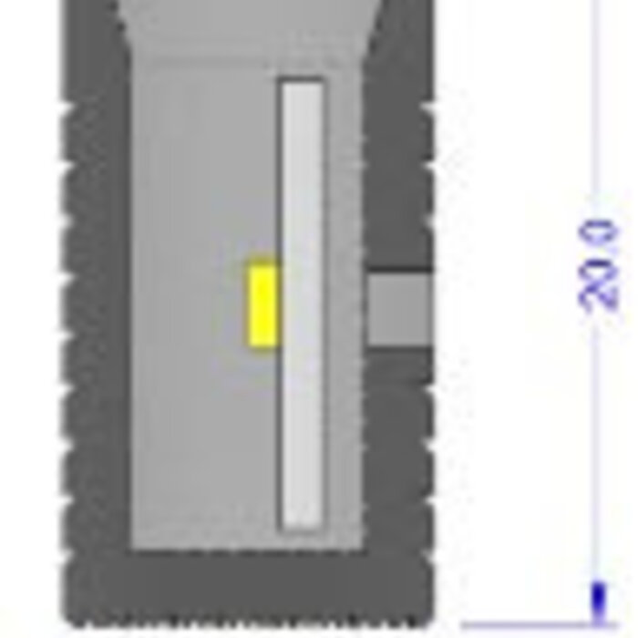 Escuadra de montaje para LED Neon Flex RGBW IP67