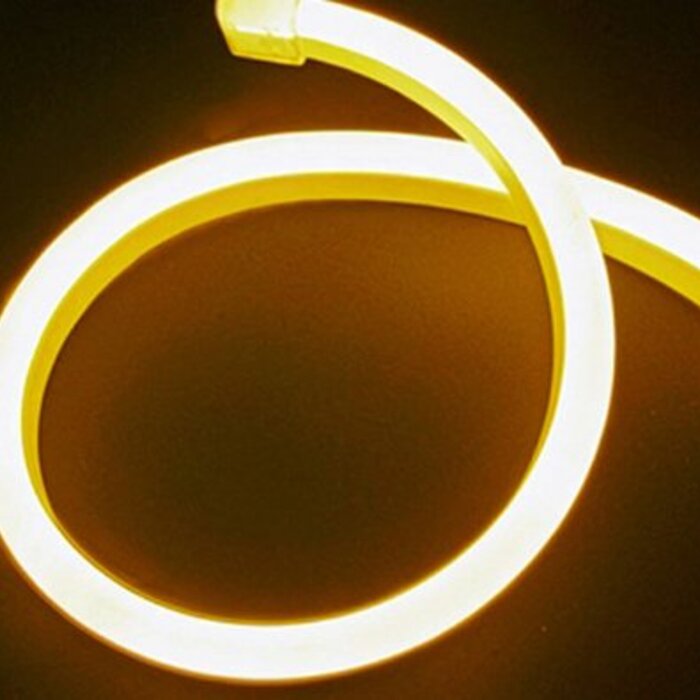 LED Neon Flex Warm Weiß 3000K - 120 LED/m 3014 IP67 - je 50cm