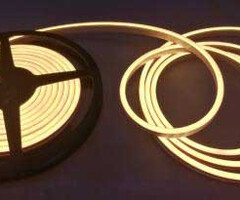 LED Neon Flex Warm Weiß - 120 LED/m IP67 - je 50cm