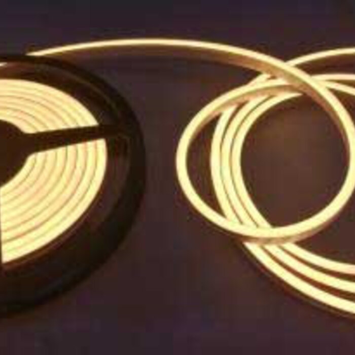 LED Neon flessibile Bianco Caldo 3000K 120 LED/m 3014 IP67 - per 50cm