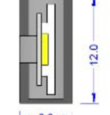 Mounting bracket for LED Neon Flex IP67 Single color