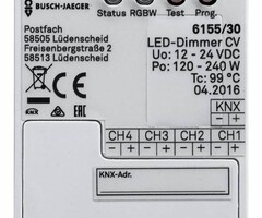 KNX RGBW LED Strip dimmer (4 canali)
