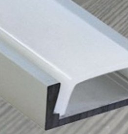 Profil en aluminium 1 mètre - 7 mm haute