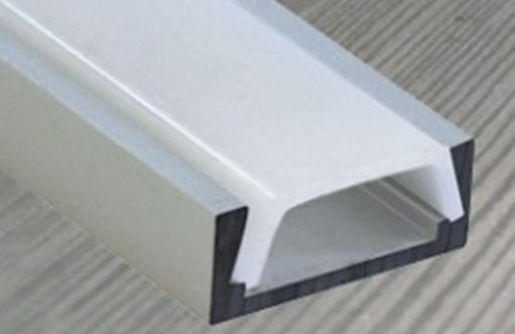 Profilo in alluminio 1 Metro 7mm alta