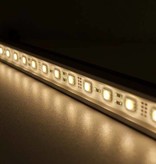 Striscia LED Rigida Impermeabile - Blanco Caldo 5050 SMD 7.2W
