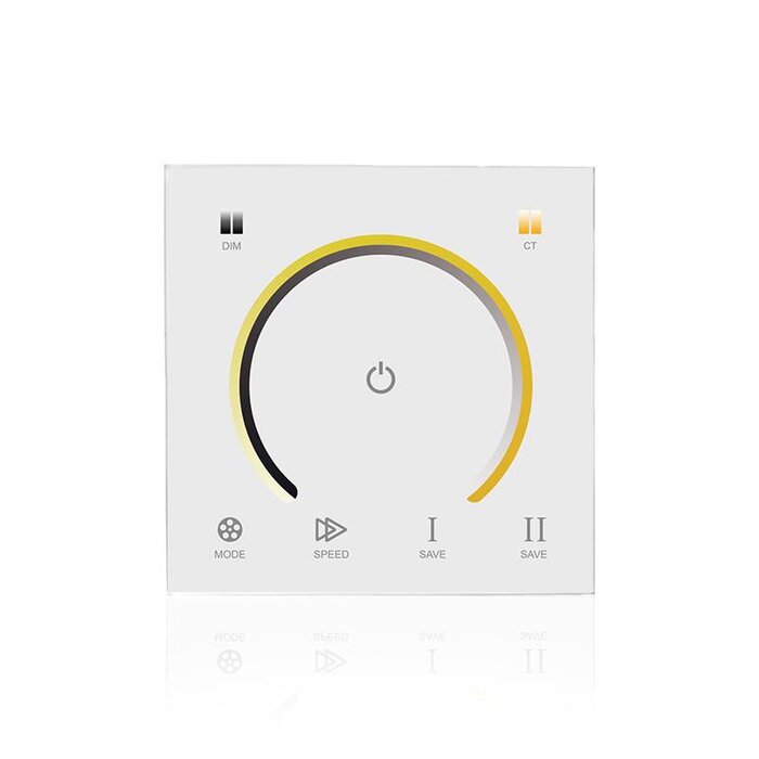 Controlador CCT / Dual Color para montaje en pared Blanco