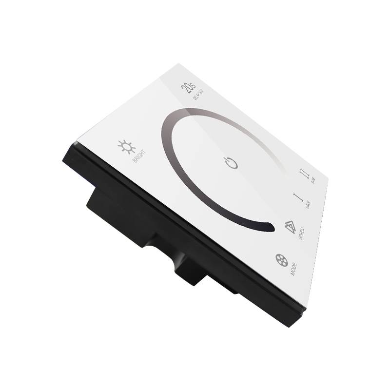 LED Enkelkleurige muurdimmer met touch-panel Wit