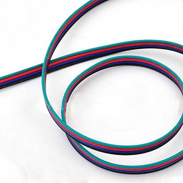 Electric wire (RGB 4 veins) per meter