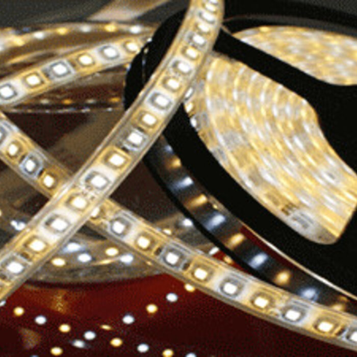 Tira LED Impermeable IP68 2835 120 LED/m - Blanco cálido ~ Blanco - temperatura de color ajustable - por 50cm