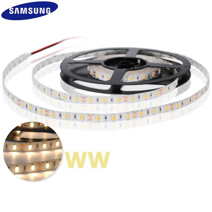 LED Strip 2835 160 LED/m Warm White - per 50cm