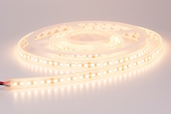 LED en bande Étanche 2835 160 LED/m Blanc Chaud - par 50cm