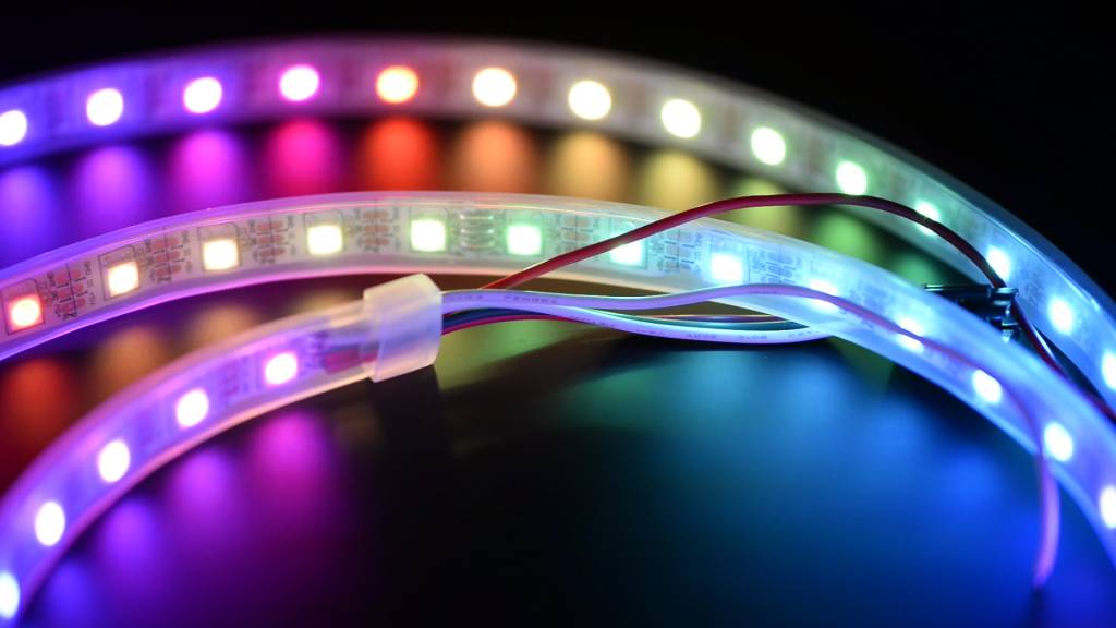 Digital RGB 60 LED/m 60 pixel/m Wasserdichte Flexible LED Streifen - je 50cm