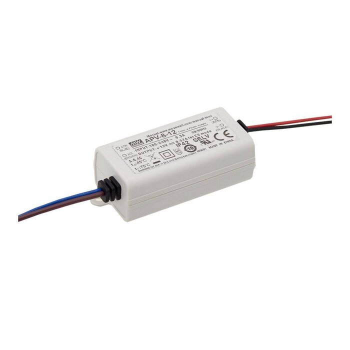 Meanwell Alimentazione 8 Watt Meanwell APV-8-12