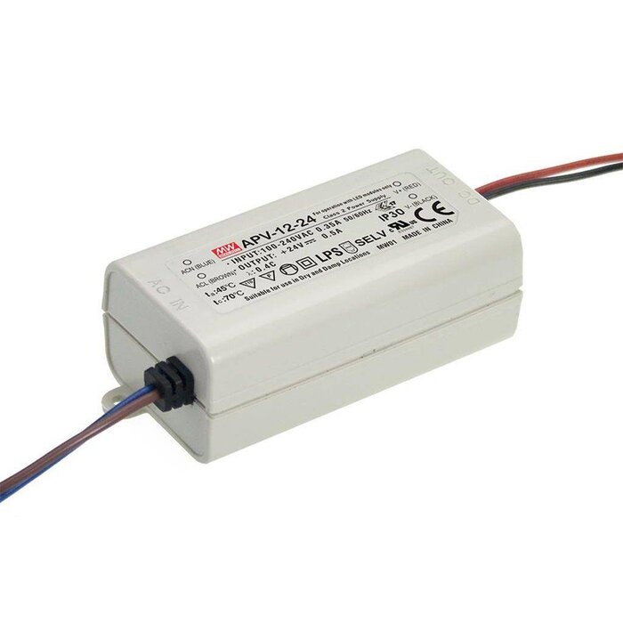 Meanwell Adapter 12 Watt Meanwell APV-12-12