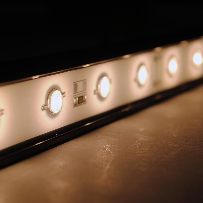 LEDBAR PRO 50cm - bianco caldo IP68 impermeabile 12W 24V