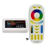 Miboxer Controlador RGB-CCT con mando a distancia de 4 zonas