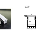 Perfil de aluminio 1009 - 1 Metro