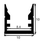 Profil en aluminium 1010 - 1 mètre