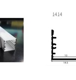 Profilo in alluminio 1414 - 1 Metro