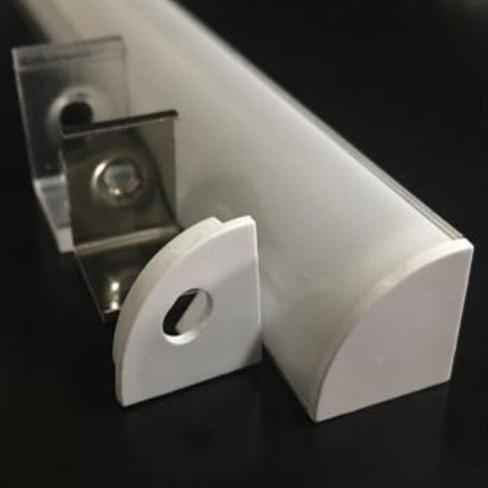 Profilo in alluminio angolare 1616A - 1 Metro