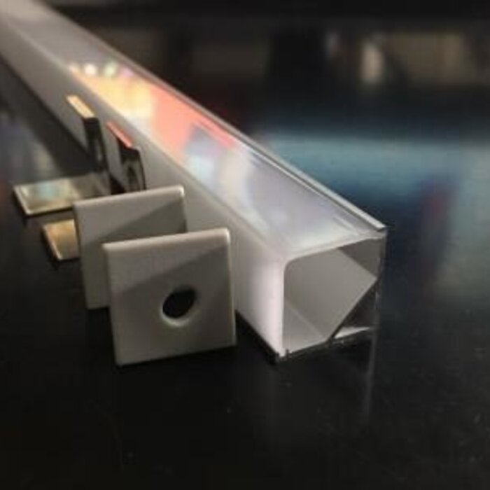 Corner Mount Aluminium profile 1616B - 1 Meter