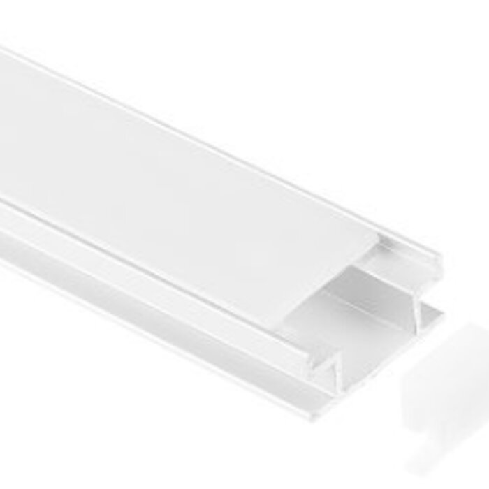 Perfil de aluminio empotrado para suelo 1908 - 1 Metro