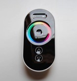 Controllore RGB con telecomando con Touch-Wheel - Nero. - 6 Key