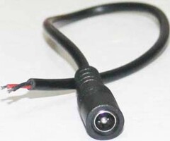 Connettore femmina 5.5mm DC