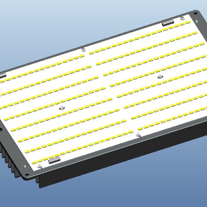 Lámpara LED cultivo IP65 100W 243 umol/s