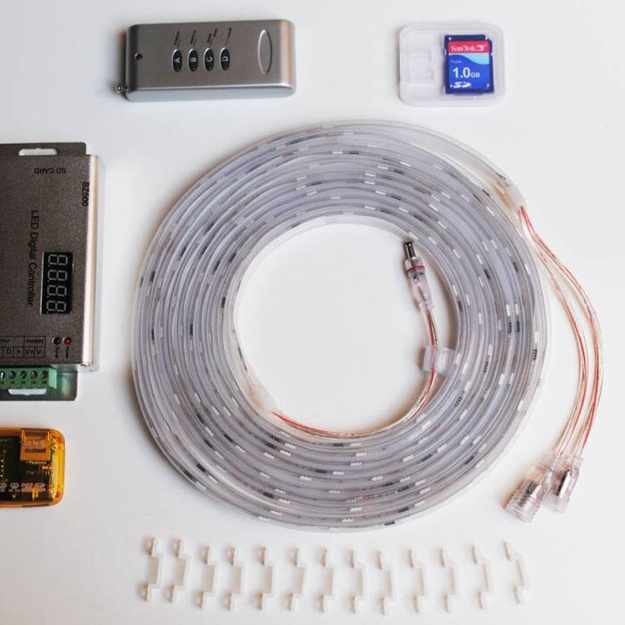 Bande LED numérique 5 Mètres ensemble complet