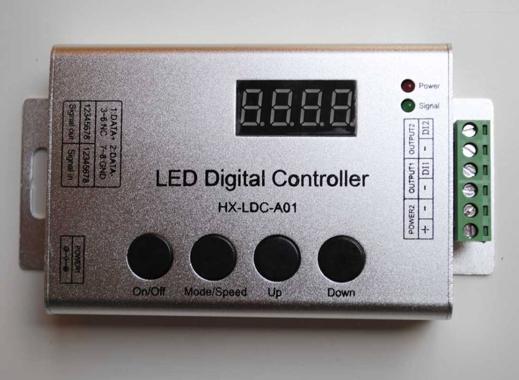 Contrôleur pour bande LED numérique avec télécommande