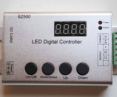 Controllore programmabile per Strisce LED Digitale con software di editing
