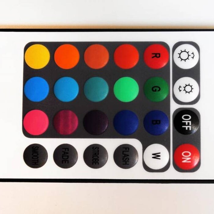 Controllore RGB con telecomando IR