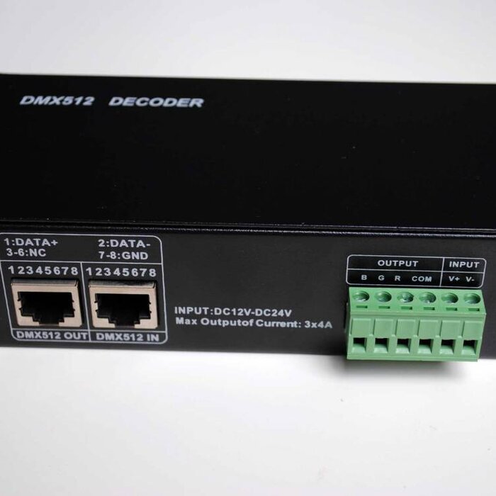 DMX RGB Decoder / Interface