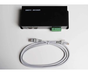 DMX 512 RGB Decoder para tiras LED RGB
