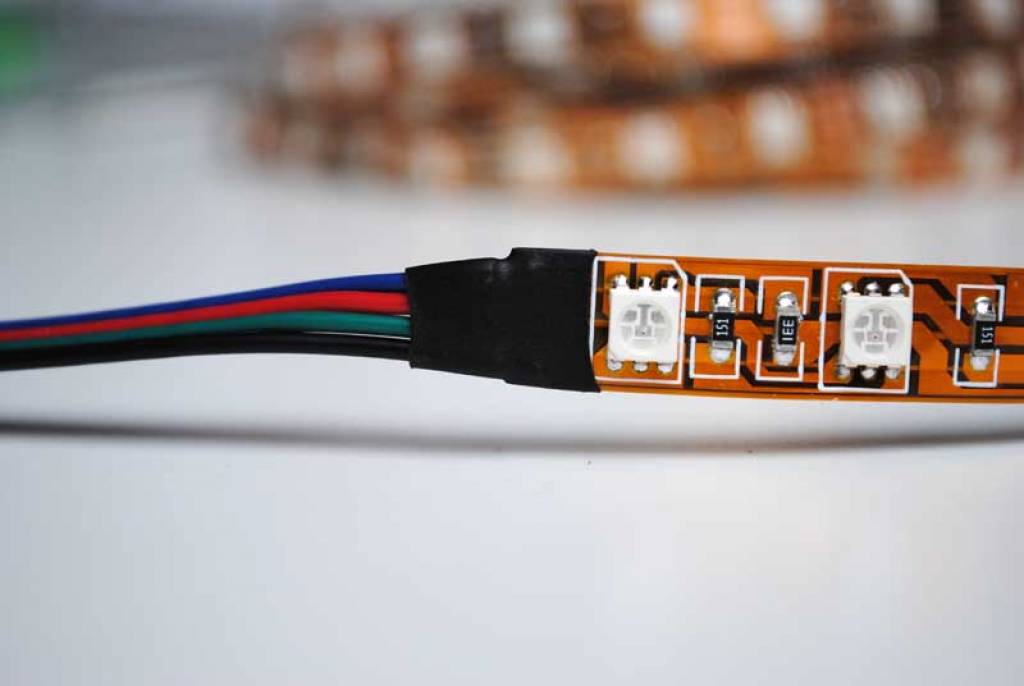 LED en bande - RVB 30 LEDs/m - par 50cm