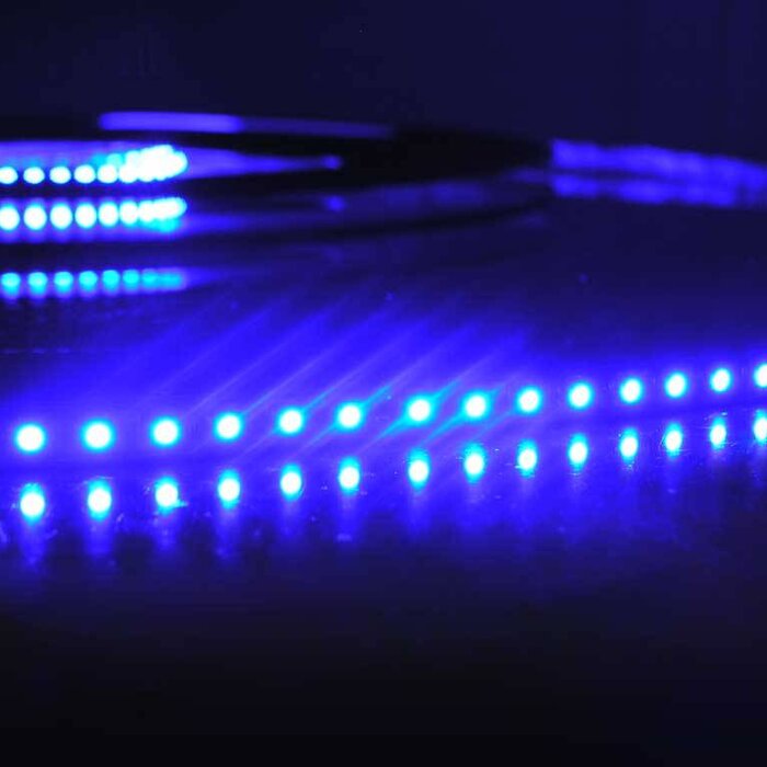 Blue 120 LED/m Complete