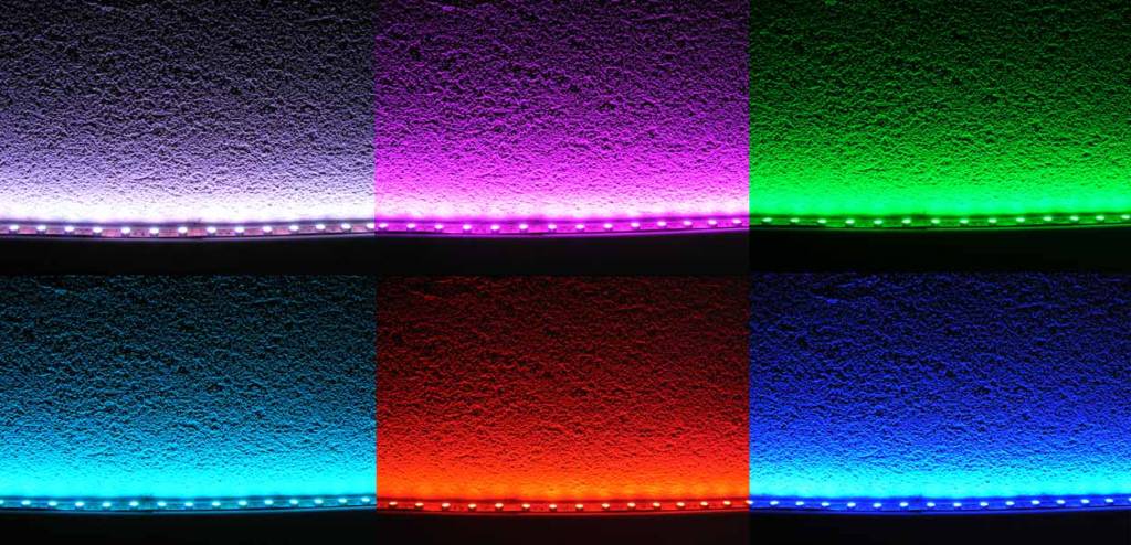 RGB Multicolor 60 LED / m Komplett