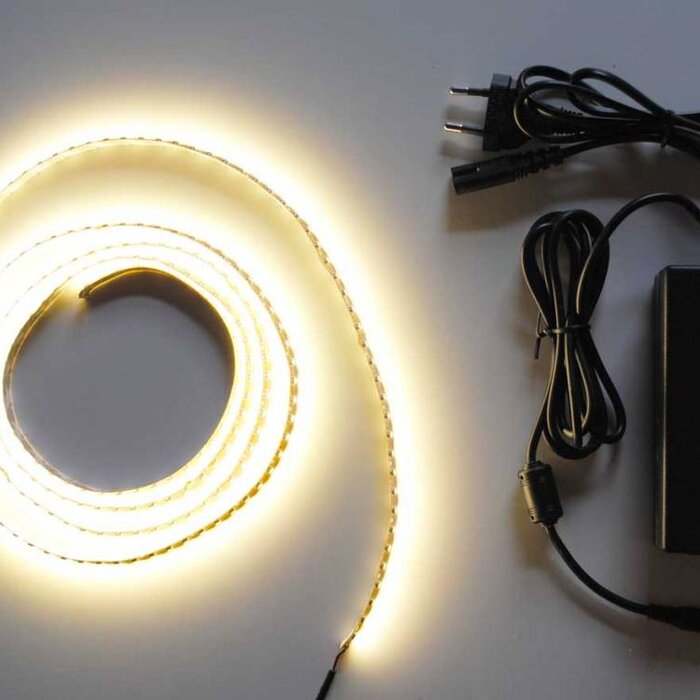 Warm Weiß 120 LED / m Komplett