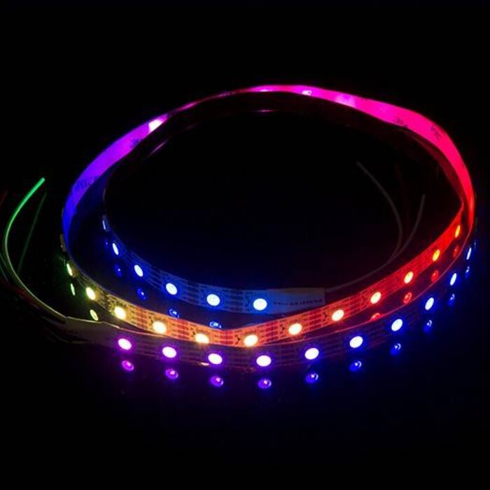 Digital RGB 60 LED/m 10 pixel/m Flexible LED Streifen - je 50cm