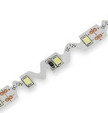 LED S-Shape-Strip 2835 60 LED/m White - per 50cm