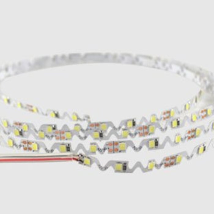 LED S-Vormige-Strip 2835 60 LED/m Wit - per 50cm