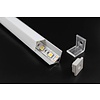 Angular Square aluminium profile 1 Meter - 45 Degrees