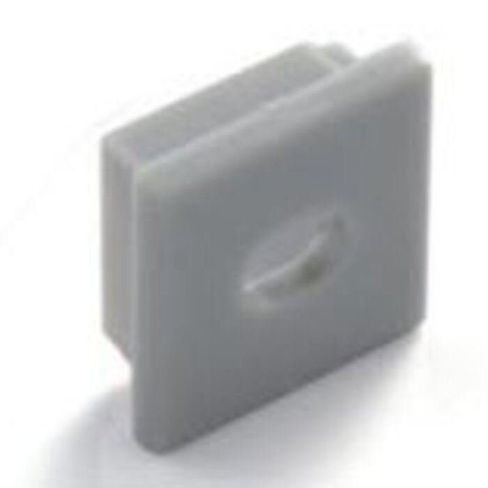 Embout pour profil en aluminium angulaire carré