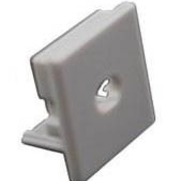 Embout pour profil en aluminium carré