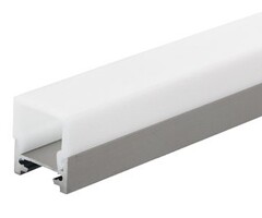 Square aluminium profile 1 Meter