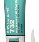 Dow Corning 732 Transparant RTV Siliconelijm 90ml tube