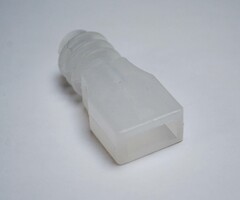 Embout avec décharge de traction pour bande LED étanche