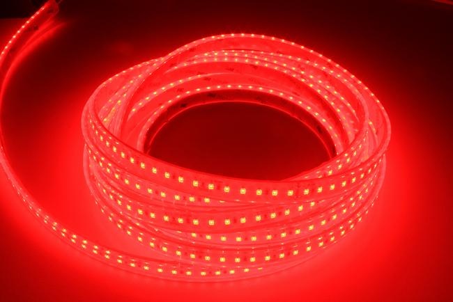 Tira LED Flexible Impermeable 120 LED/m Rojo - por 50cm