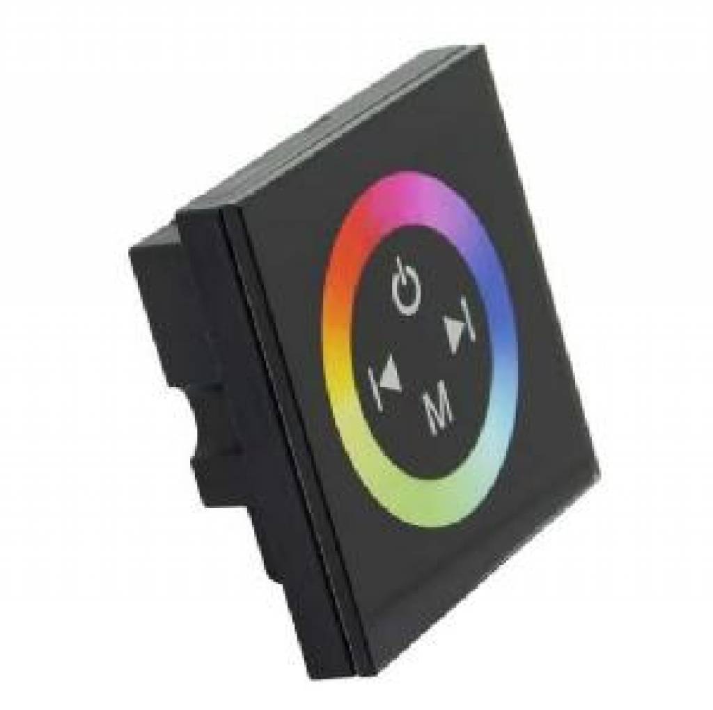 LED RGB muurdimmer met touch-panel